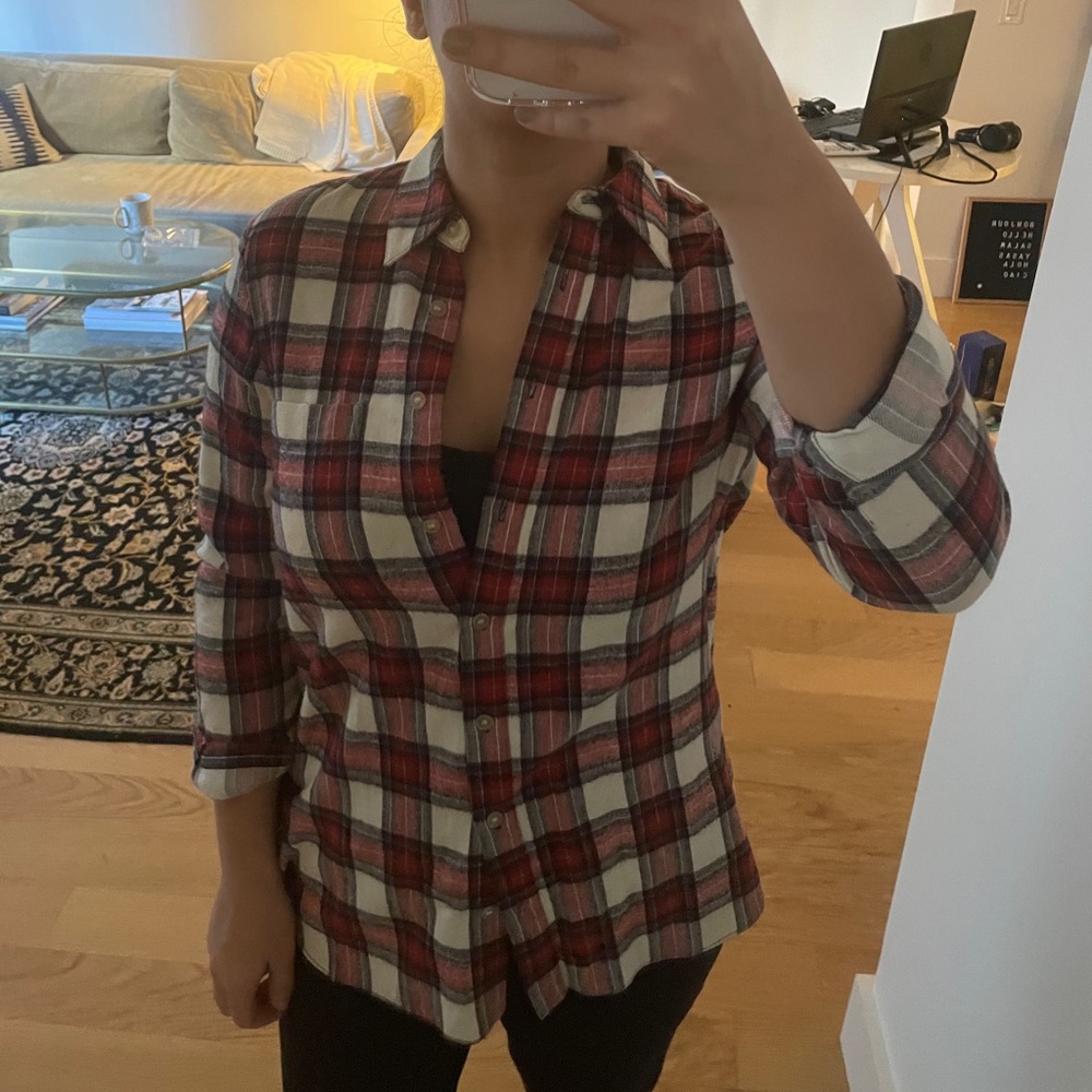 Jenni kayne flannel size medium